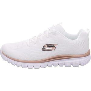 Pantofi sport femei Skechers Get Connected 12615-WTRG, 38, Alb imagine