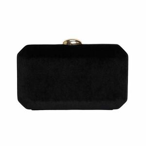 Clutch Juliet Catifelat Negru imagine