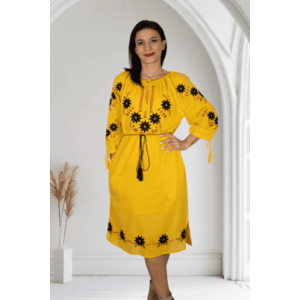 Rochie Traditionala Floarea Soarelui 25 imagine