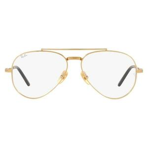 Ochelari de vedere unisex Ray-Ban RX8225V 1220 Aviator Titanium imagine