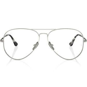 Ochelari de vedere unisex Ray-Ban RX8789 1002 Aviator Titanium imagine