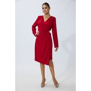 Rochie eleganta Maisy Marsala imagine