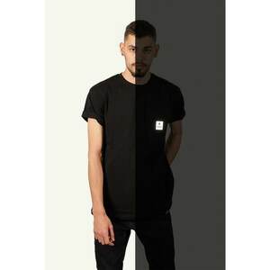 Tricou unisex cu aplicatie logo reflectorizanta imagine