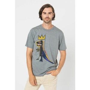 Tricou cu imprimeu Basquiat imagine