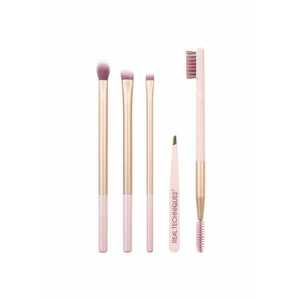 Set 5 pensule pentru machiaj Natural Beauty Eye Kit Real Techniques imagine