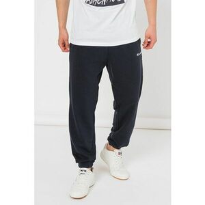 Pantaloni de trening cu model uni si detaliu logo imagine