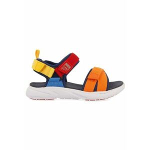 Sandale colorblock cu velcro imagine