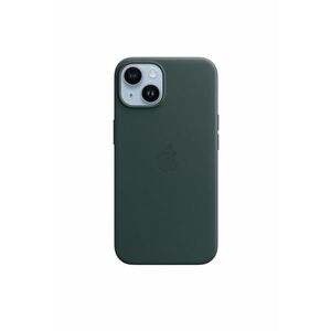 Husa de protectie Leather Case with MagSafe pentru iPhone 14 - Forest Green imagine