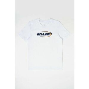 Tricou cu imprimeu logo si decolteu la baza gatului Ray imagine