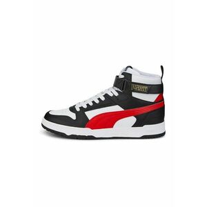 Pantofi sport high-top unisex cu insertii din piele RBD Game imagine