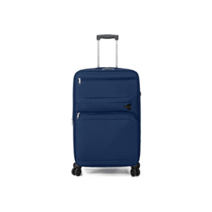 Troler Cabina Extensibil BZ 5703 - 4 Roti Duble - 55 cm - Bleumarin imagine