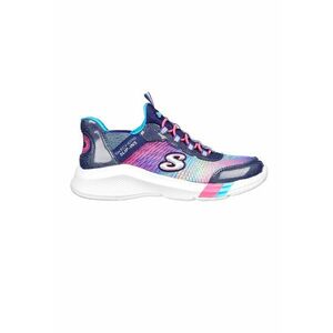 Pantofi sport slip-ins cu aspect stralucitor Dreamy Lites - Colorful Prism imagine