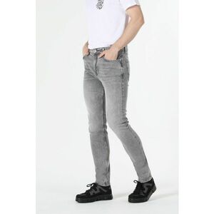 Blugi skinny cu aspect decolorat imagine