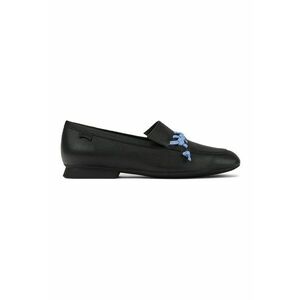 Pantofi loafer de piele cu detalii contrastante imagine