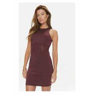 Rochie dama - 303008130 - Visiniu - Poliester - imagine