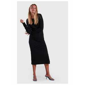 Rochie dama - Negru - Poliester - imagine