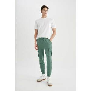 Pantaloni cargo cu talie medie 177813 imagine