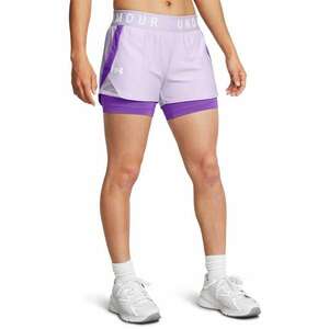 Pantaloni scurti lejeri cu model 2 in 1 - pentru fitness Play-Up imagine