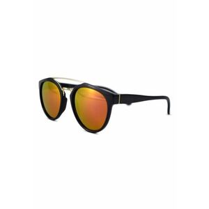 Ochelari de soare Wayfarer Passenger ZI Portocaliu cu reflexii roz - Negru imagine