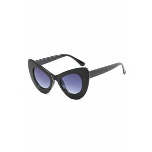 Ochelari de soare dama Butterfly Oversized - Negru- imagine