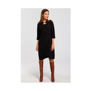 Rochie blazer - Poliester / Elastan - Negru imagine