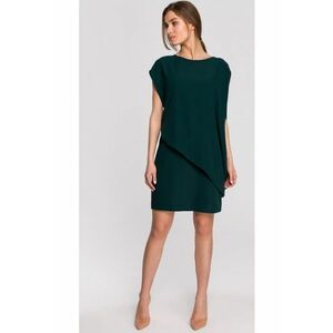 Rochie stratificata - Poliester/Elastan imagine