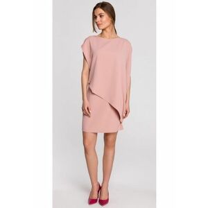 Rochie stratificata - Poliester/Elastan imagine