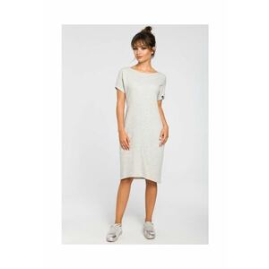 Rochie - Bumbac \ Poliester - Gri imagine