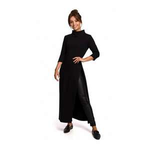 Bluza lunga - Bumbac - Negru imagine