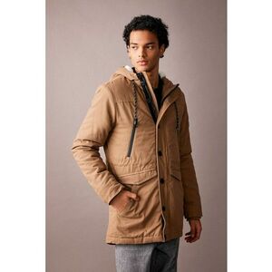 Geaca parka slim fit din bumbac imagine