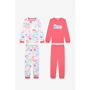 Set de pijamale cu model grafic - 2 perechi imagine