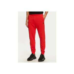 Pantaloni trening 4FWMM00TTROM0942 Visiniu Regular Fit - Bumbac imagine