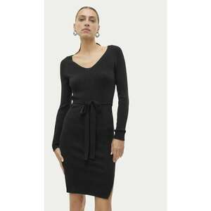 Rochie tricotata Saba 10309320 Negru Slim Fit - Viscoza imagine