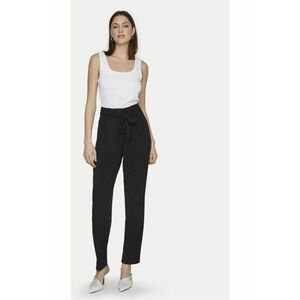 Pantaloni din material Clava 14100197 Negru Straight Fit - Poliester imagine