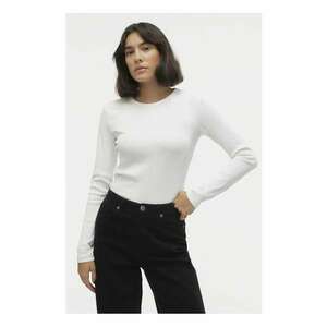 Bluza Chloe 10306897 Alb Slim Fit - Bumbac imagine