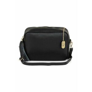 Geanta crossbody de piele cu bareta detasabila imagine