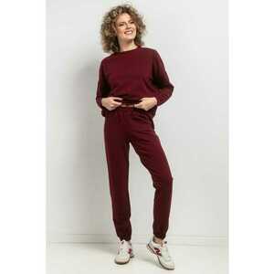 Pantaloni de cu talie elastica T384 imagine