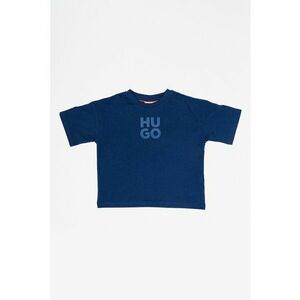 Tricou din bumbac cu imprimeu logo imagine