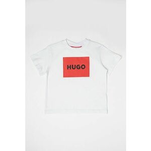 Tricou din bumbac cu imprimeu logo imagine