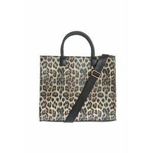 Geanta shopper cu model animal print - Paris imagine