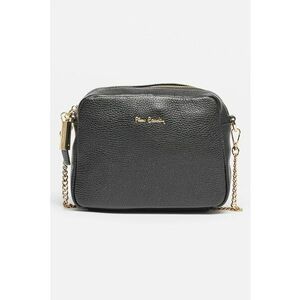 Geanta crossbody de piele cu logo imagine