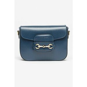 Geanta crossbody de piele cu logo imagine