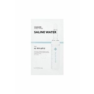 Masca pentru ten cu apa salina pentru calmare Mascure Sheet Mask Saline Water - 28ml imagine