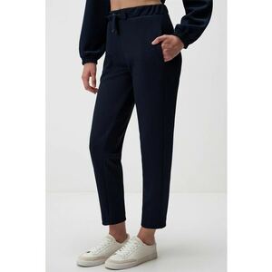 Pantaloni crop de trening cu snur imagine