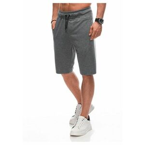 Pantaloni scurti de trening EM-SRBS-0101 - Pentru barbati - Cu snur - Albastru - L imagine