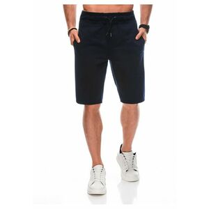 Pantaloni scurti de trening EM-SRBS-0101 - Pentru barbati - Cu snur - Albastru - L imagine