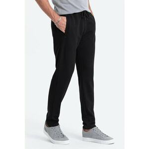 Pantaloni texturati cu snur in talie imagine