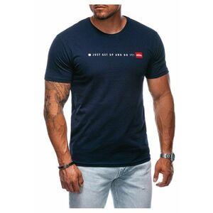 Tricou cu decolteu la baza gatului si imprimeu text imagine