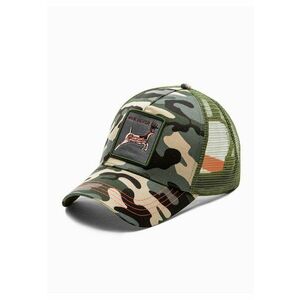 Sapca cu broderie Cerb H127 - Barbati - Ajustabila - Cu plasa - Camuflaj - Onesize imagine