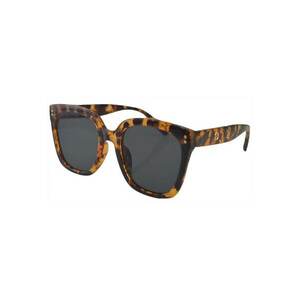 Ochelari de Soare Dama Rectangular Oversized Maro Leopard imagine